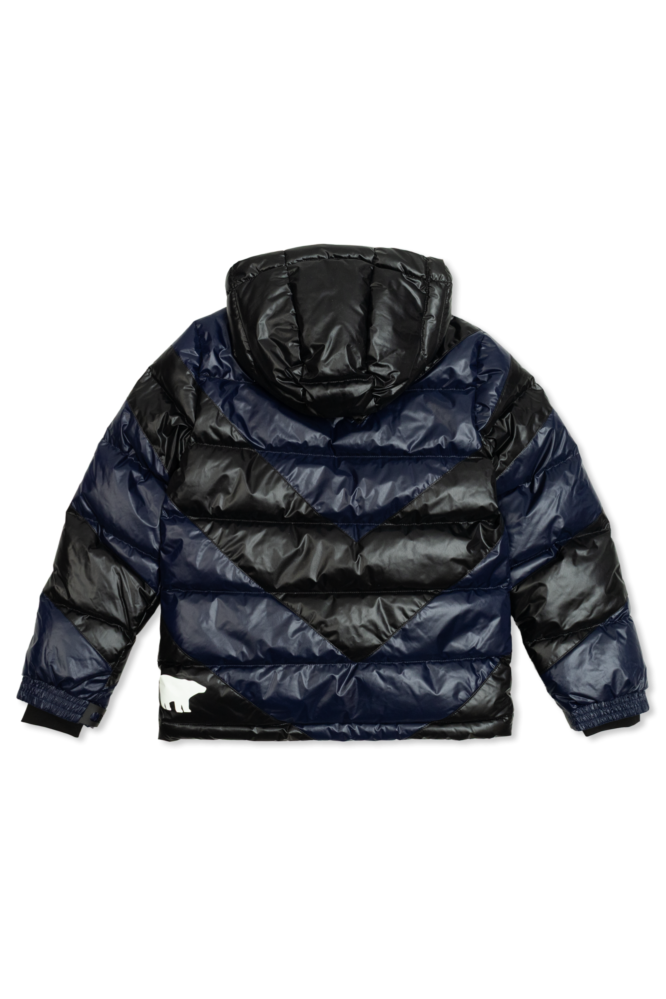 Navy blue Super Mojo down ski jacket Perfect Moment Kids - Vitkac